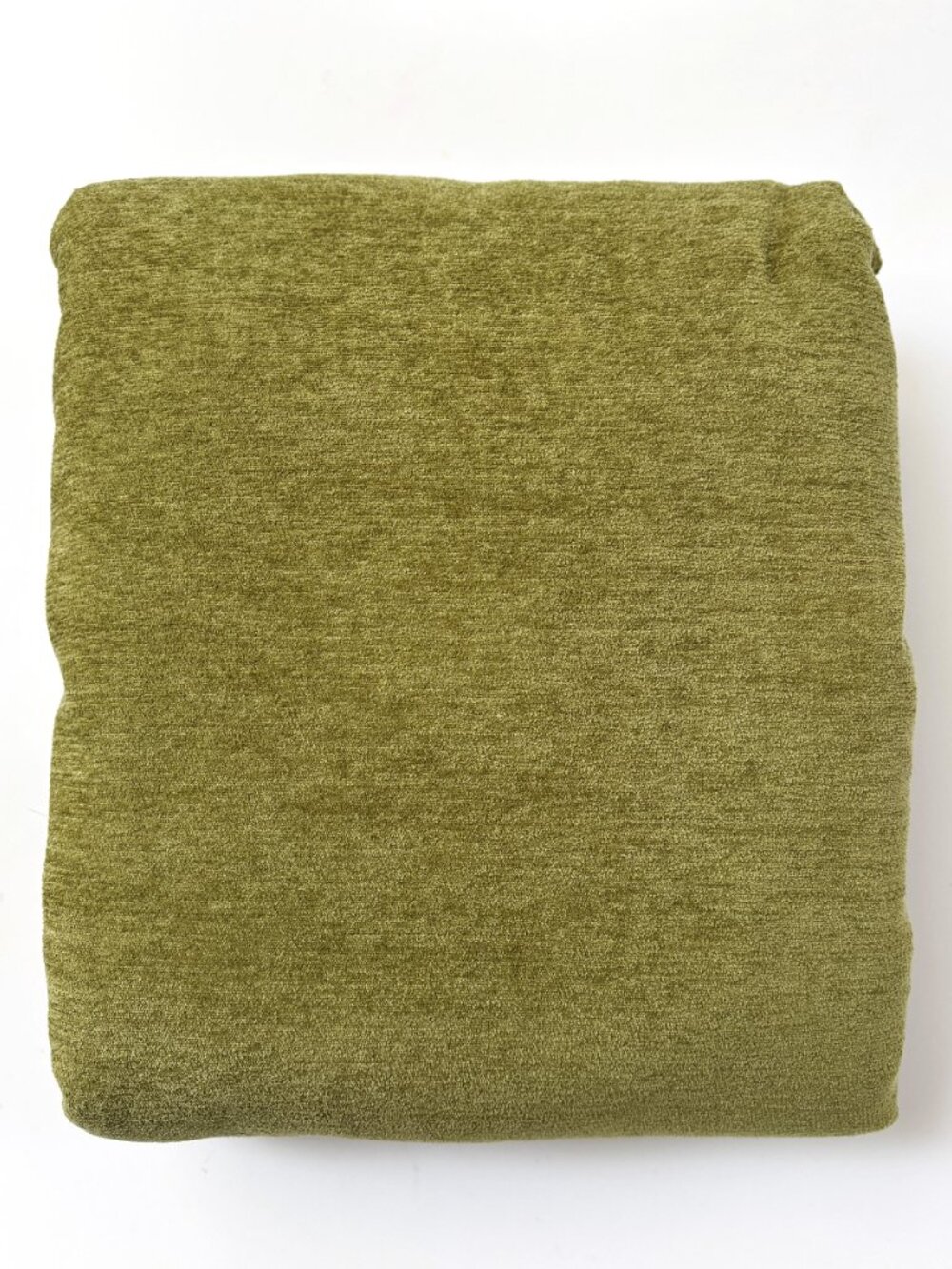 4 Yards of Green Chenille Upholstery Fabric 60" Wide